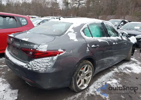2018 Alfa Romeo Giulia Ti Awd из США, поврежденный, VIN ZARFAEEN4J7597225